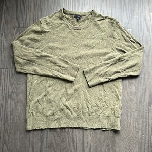 Club Monaco khaki green sweater, size XL